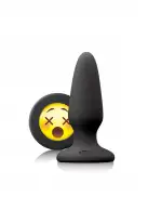 NS Novelties Mojis Plug WTF Medium средняя анальная пробка с эмоджи, 8х3,7 см photo 1