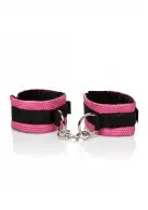 CalExotics Tickle Me Pink Universal Cuffs - універсальні дизайнерські наручники photo 1