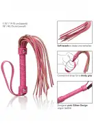 CalExotics Tickle Me Pink Flogger - дизайнерський флогер photo 2