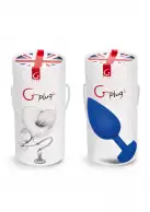 Велика дизайнерська анальна пробка з вібрацією Gplug - Gvibe (Англія) photo 3