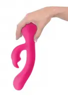 Jimmy Jane Ruby Rabbit Vibrator - вибратор-кролик, 11.4х4 см photo 4