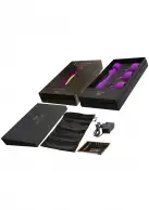 Kama Sutra Bhangra Full Body Massager - унівесальний вибромассажер зі змінними насадками, фіолетовий photo 2