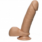 Фалоімітатор Doc Johnson The D - Perfect D - 7 Inch With Balls - FIRMSKYN photo 1
