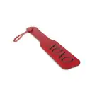 Шлепалка кожаная ХОХО (красный) photo 2