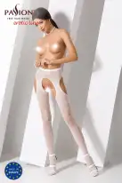 Эротические колготки S017 white photo 1