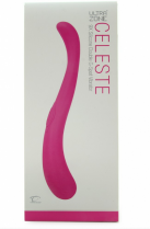 Celeste 9X Silicone Double G-Spot Vibrator - двосторонній вибромассажер точки-G, 10х2.5 см photo 6