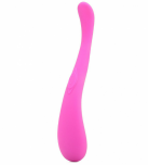 Celeste 9X Silicone Double G-Spot Vibrator - двосторонній вибромассажер точки-G, 10х2.5 см photo 2