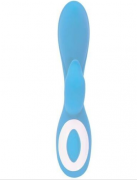 BMS Factory Harmony Pink Wonder Lust вибратор-кролик, 12.5х2.5 см, голубой photo 1