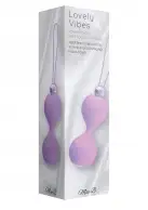 Mae B Soft Touch Vibr Love Balls - вагинальные шарики с вибрацией, 3,5 см, фиолетовый photo 2