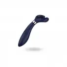 Satisfyer Partner Multifun 3 - многофункциональный вибратор для соло-игр и для пар, синий photo 2