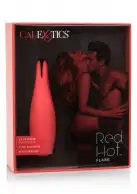 CalExotics Red Hot Flare - кліторальний вібратор, 11,5х3,25 см photo 6