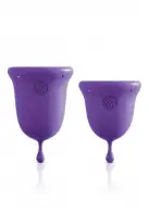Jimmyjane Menstrual Cups - набір  менструальних чаш, 14 мл і 21 мл photo 1