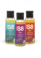 S8 Massage Oil Box - набор массажных масел, 3x 50 мл photo 1
