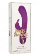 CalExotic Jack Rabbit Signature Silicone Thumping Rabbit -вібратор кролик, 10,25х3,25 см photo 8
