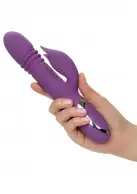 CalExotics Enchanted Kisser - вибратор кролик с толчковыми движениями и вращением, 12,75х3,75 см photo 5