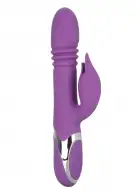 CalExotics Enchanted Kisser - вибратор кролик с толчковыми движениями и вращением, 12,75х3,75 см photo 1