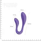 Вібратор для пар Adrien Lastic Couple Secrets II з пультом LRS photo 2