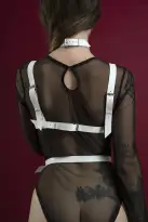 Ліф Feral Fillings - Harness Bra білий photo 2