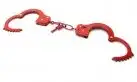 Наручники DESIGNER CUFFS RED photo 2