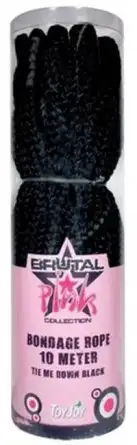 Бондаж BONDAGE ROPE BLACK (10метров) photo 1