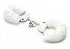 Наручники FURRY CUFFS - WHITE photo 1