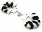 Наручники FURRY CUFFS - ZEBRA photo 1
