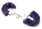 Наручники  FURRY CUFFS - PURPLE photo 1