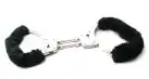 Наручники BEGINNERS FURRY CUFFS - BLACK photo 2