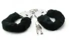 Наручники BEGINNERS FURRY CUFFS - BLACK photo 5