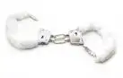 Наручники BEGINNERS FURRY CUFFS - WHITE photo 2