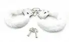 Наручники BEGINNERS FURRY CUFFS - WHITE photo 5