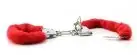 Наручники BEGINNERS FURRY CUFFS - RED photo 4