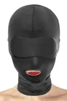 Капюшон для БДСМ з відкритим ротом Fetish Tentation Open Mouth Hood photo 1