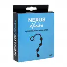 Анальні кульки Nexus Excite Large Anal Beads, силікон, макс. діаметр 3 см photo 4
