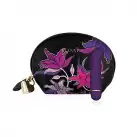 Мини вибратор для точки G Rianne S: Mini G Floral, 7 режимов работы, чехол-косметичка Deep Purple photo 1