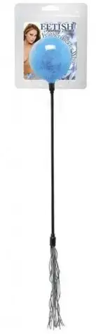 Плетка FEATHER TICKLER WHIP - BLUE photo 1