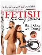Кляп  BALL GAG WITH DONG (11 см) photo 6