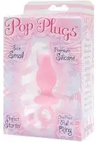 Анальная пробка POP PLUGS SMALL PINK photo 2