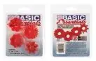 Эрекционные кольца BASIC ESSENTIALS RED photo 7