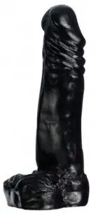 Фаллос JUMBO JACK MAN-O-WAR BLACK photo 1