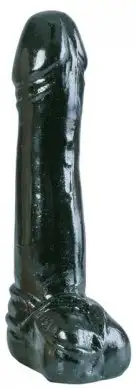 Фаллос SUPER DUPER DONG BLACK photo 1