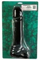 Фаллос SUPER DUPER DONG BLACK photo 2