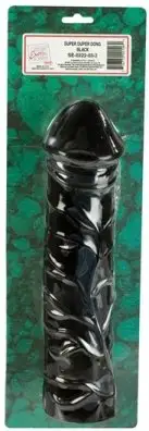 Фаллос SUPER DUPER DONG BLACK photo 4