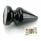 Анальная пробка XL HUMUNGOUS BLACK photo 3