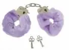 Наручники LOVE CUFFS PURPLE PLUSH photo 1
