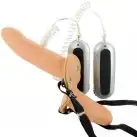 Страпон NATURAL VIBRO DUO PROSTHETIC LARGE FLESH photo 1