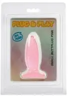 Анальная пробка PLUG&PLAY SMALL BUTT PLUG PINK photo 4